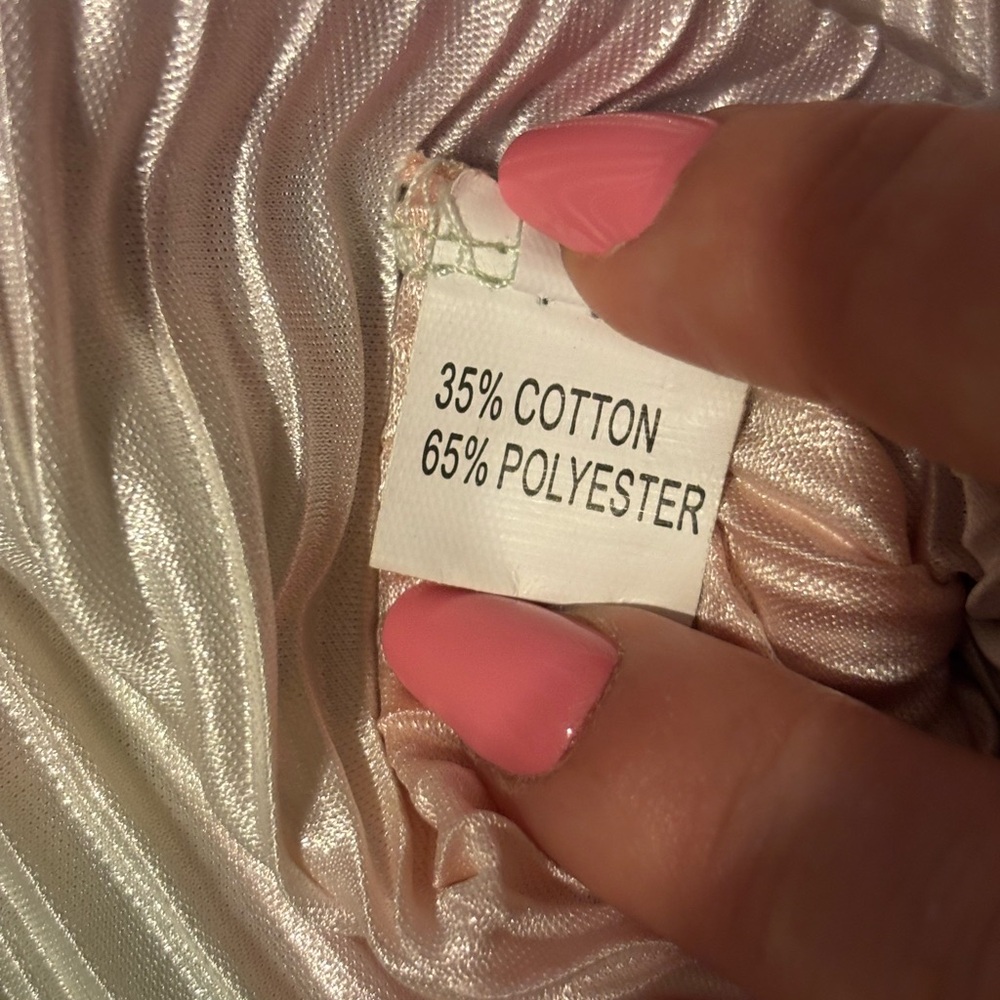 Source Unknown Multicolor Pleated Maxi Dress - image 13